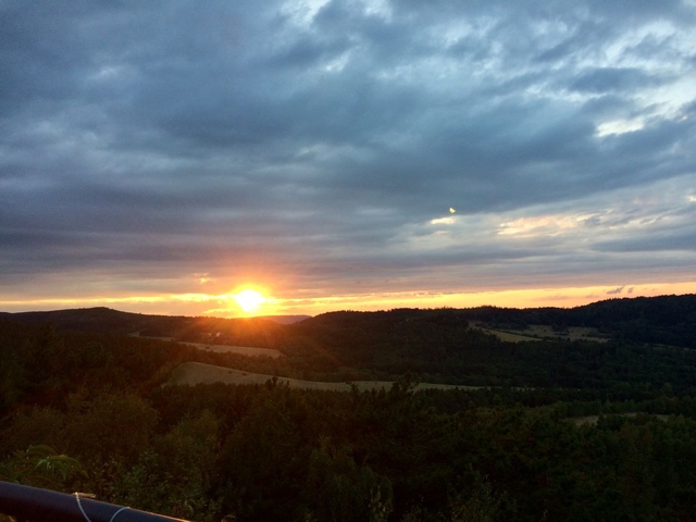 Sonnenuntergang in Altenau